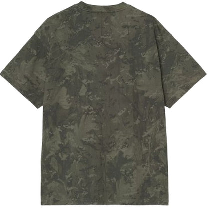 T-shirt Uomo Carhartt Wip - S/S Camo Combi T-Shirt - Verde