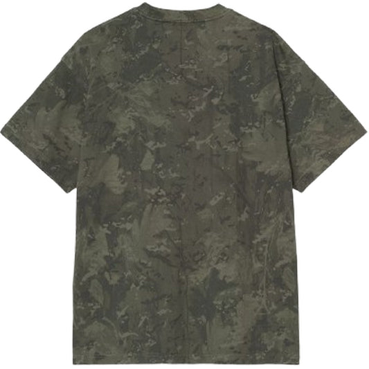 T-shirt Uomo Carhartt Wip - S/S Camo Combi T-Shirt - Verde