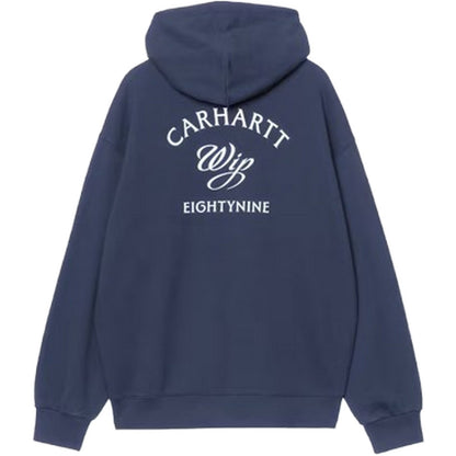 Felpe con cappuccio Uomo Carhartt Wip - Hooded Eightynine Sweat Jacket - Blu