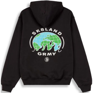 Sudaderas con capucha para hombre Grmy - Sudadera con capucha vintage Grimey X Sk8Land - Negro