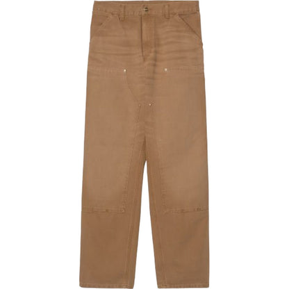 Pantaloni Uomo Carhartt Wip - Double Knee Pant - Marrone