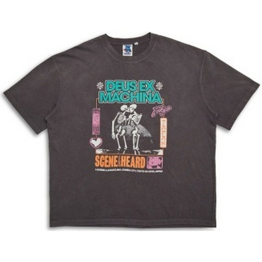 T-shirt Uomo Deus Ex Machina - Takoyaki Tee - Grigio