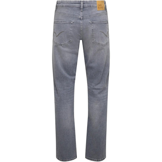 Jeans Uomo Only & Sons - Onsweft Reg. Jax Lmg 7007 Tai Dnm Noos - Grigio