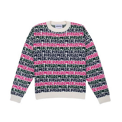 Maglioni Uomo Pas De Mer - Graffiti Knit - Multicolore