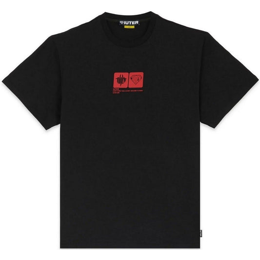 T-shirt Uomo Iuter - Tab Tee - Nero