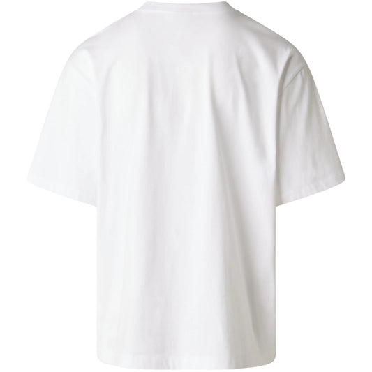 T-shirt Uomo The North Face - M Liquid Logo Oversize Short Sleeve Tee - Bianco