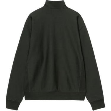 Felpe senza cappuccio Uomo Carhartt Wip - Half Zip American Script Sweat - Verde