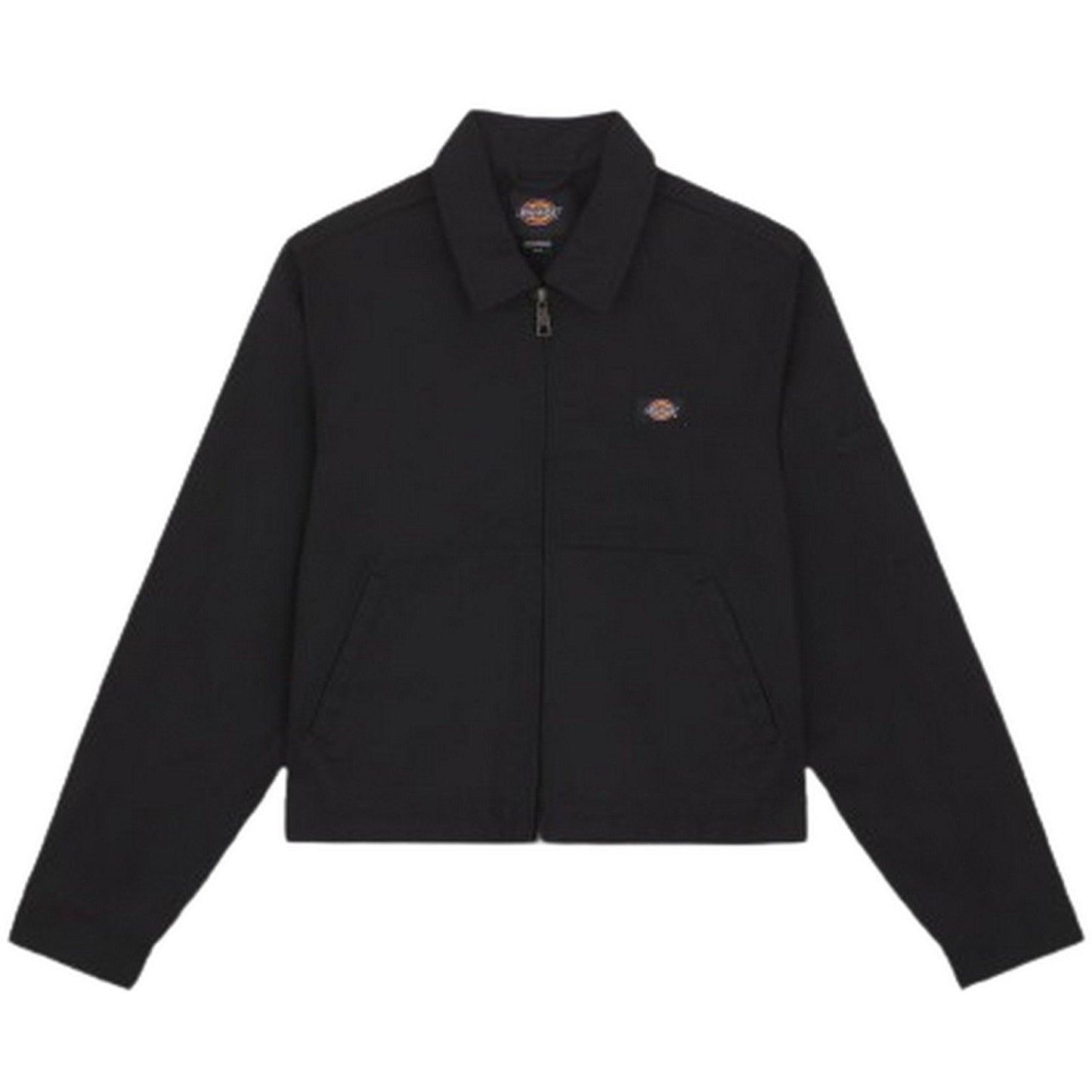 Giacche Donna Dickies - Unlined Cropped Eisenhower Jacket Rec - Nero