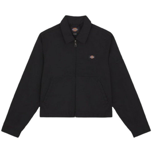 Giacche Donna Dickies - Unlined Cropped Eisenhower Jacket Rec - Nero