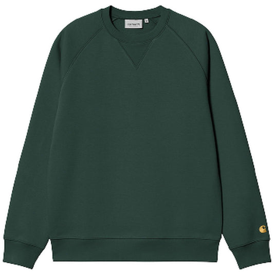 Felpe senza cappuccio Uomo Carhartt Wip - Chase Sweat - Verde