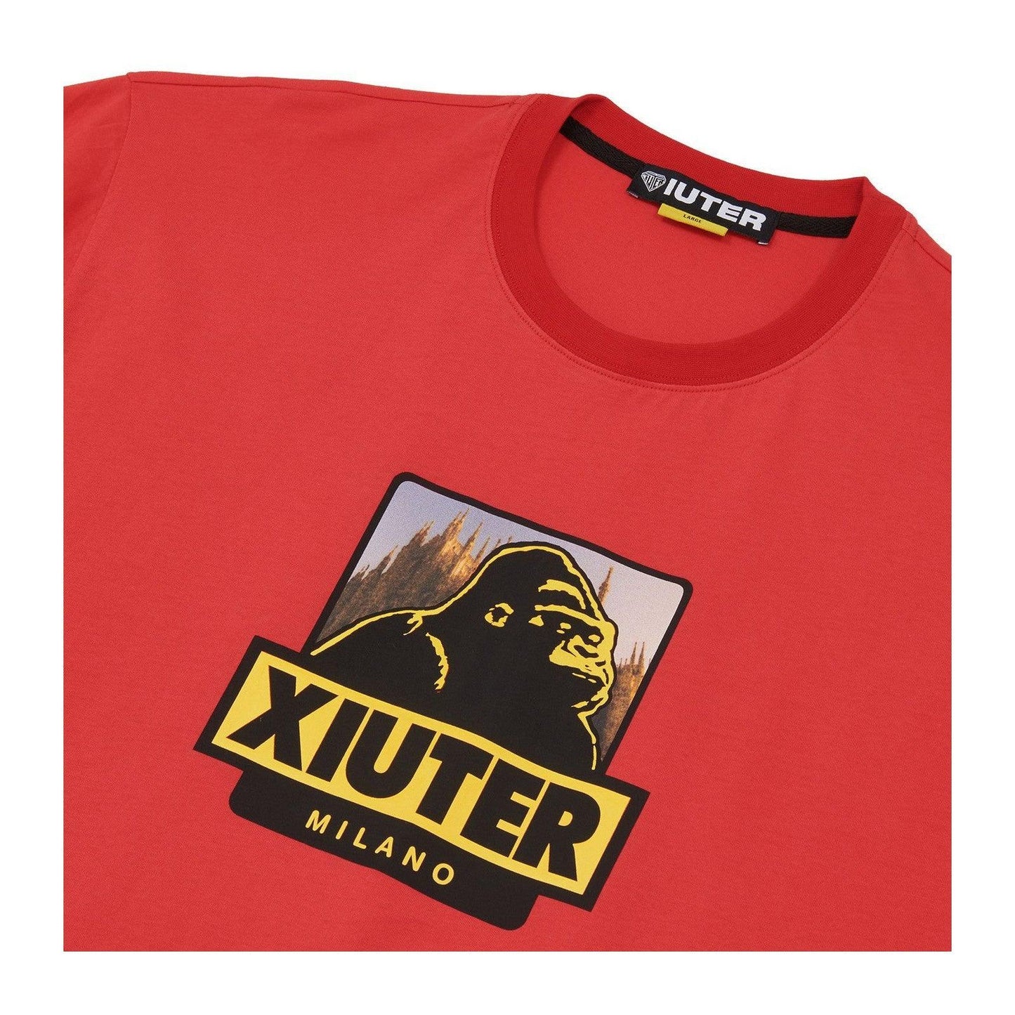 T-shirt Uomo Iuter - Xiuter Logo Tee - Rosso