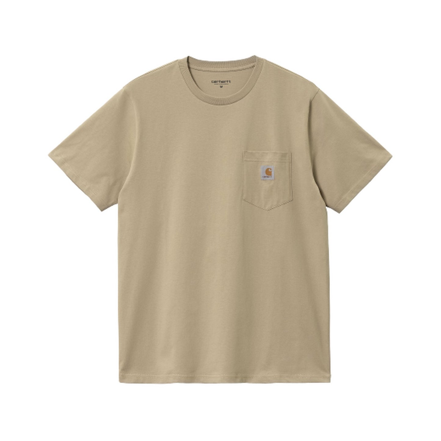 T-shirt Uomo Carhartt Wip - S/S Pocket T-Shirt - Beige