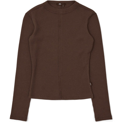 Canotte e top Donna DrDenim - Stella Waffle Top - Marrone