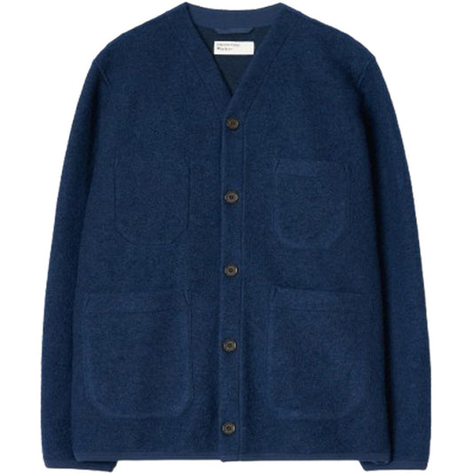 Cardigan Uomo Universal Works - Cardigan - Blu