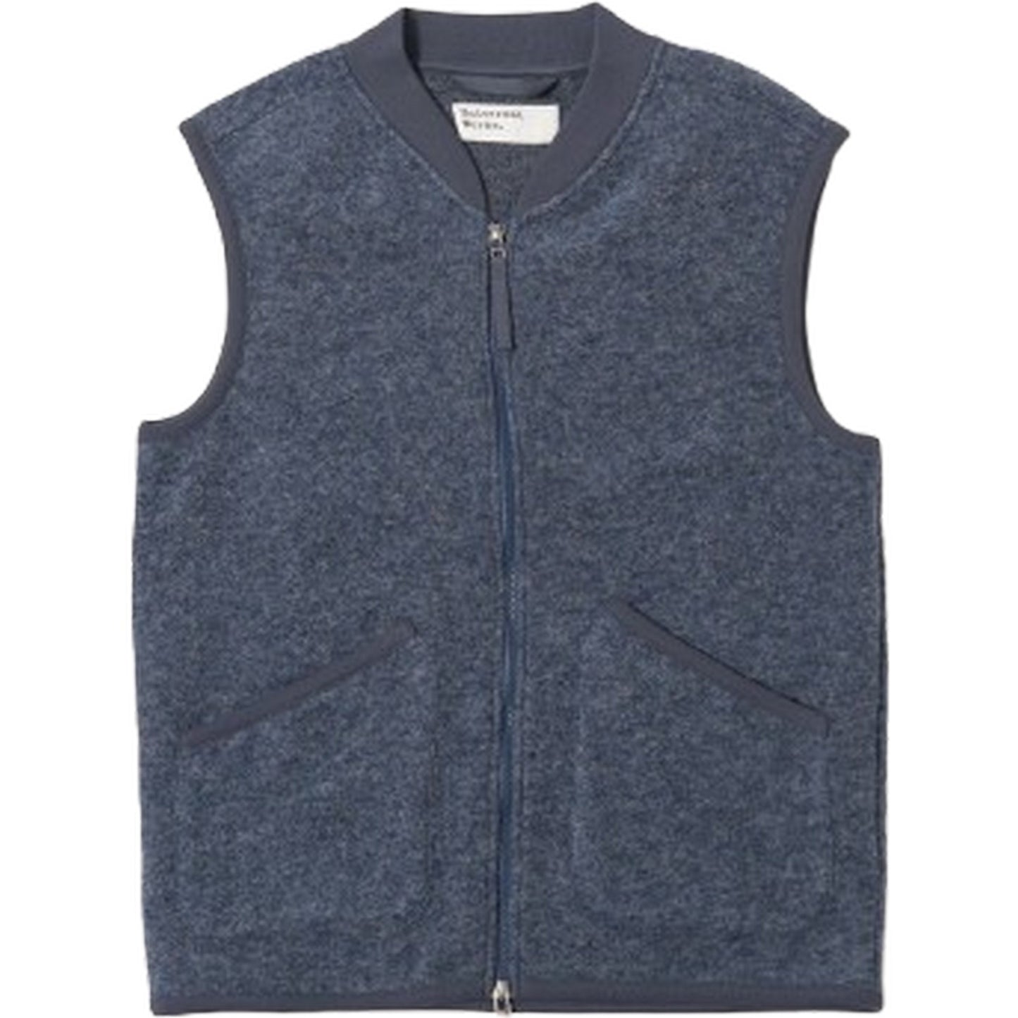 Gilet Uomo Universal Works - Zip Waistcoat - Blu