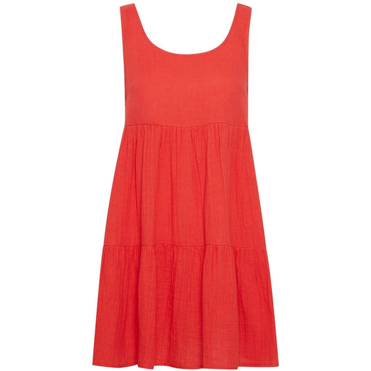 Vestiti casual Donna Ichi - Iafoxa Beach Dr - Rosso