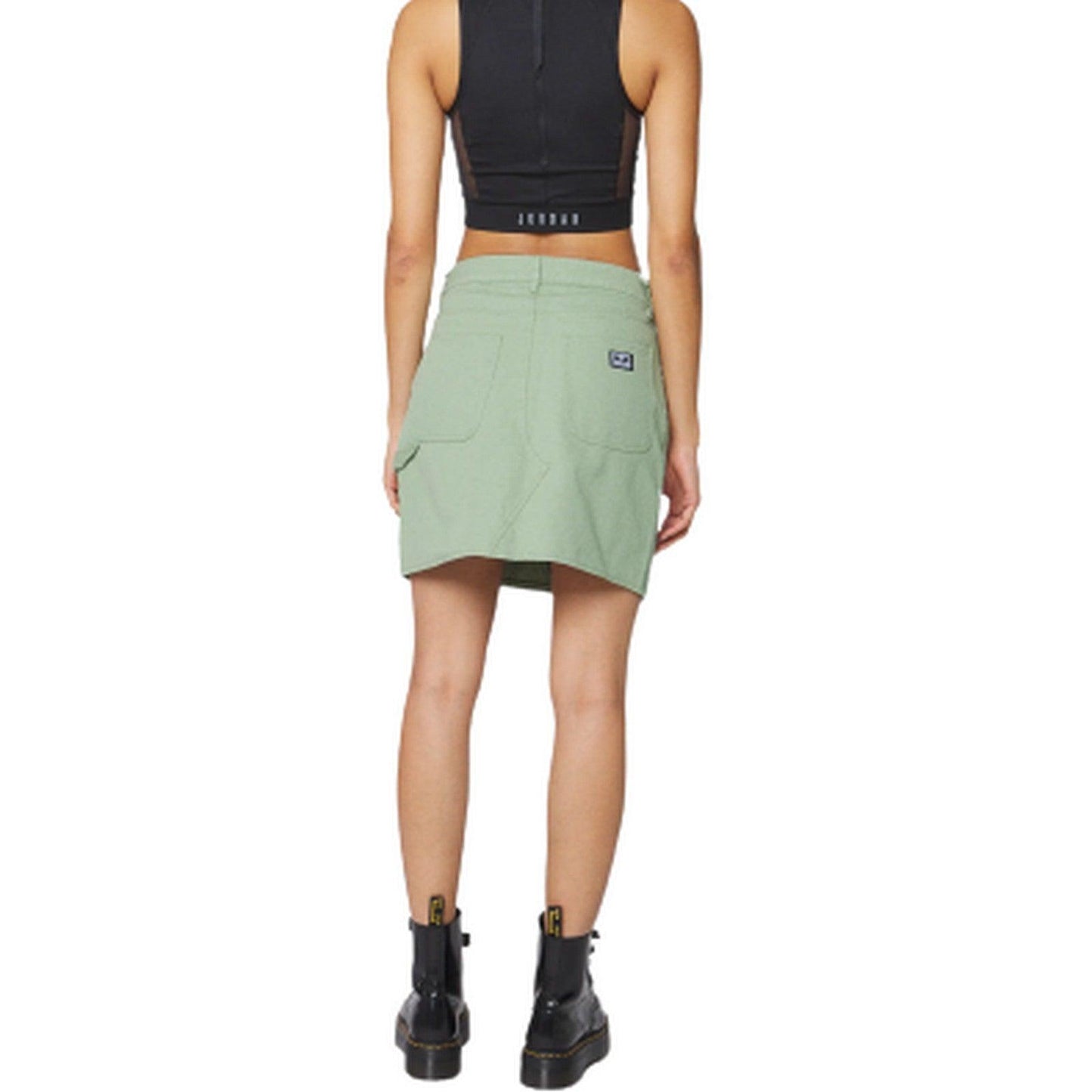 Gonne casual Donna Obey - Bibi Carpenter Skirt - Verde