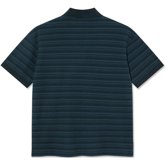 Polo a mezza manica Uomo Polar - Surf Polo Shirt Stripe - Blu