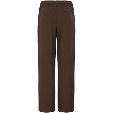 Pantaloni Donna Ichi - Ihfava Wide Pa - Marrone