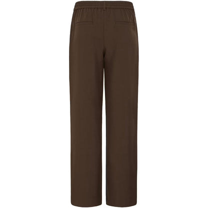 Pantaloni Donna Ichi - Ihfava Wide Pa - Marrone