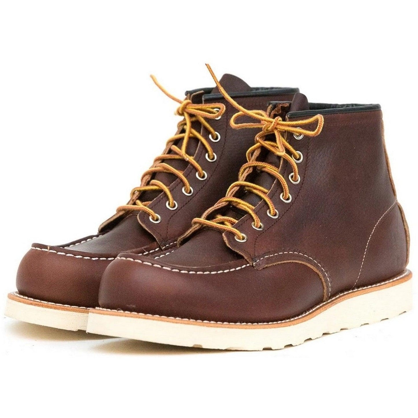 Stivali Uomo Red Wing - 8138 6'' Classic Moc Toa Briar Oil Slick - Marrone