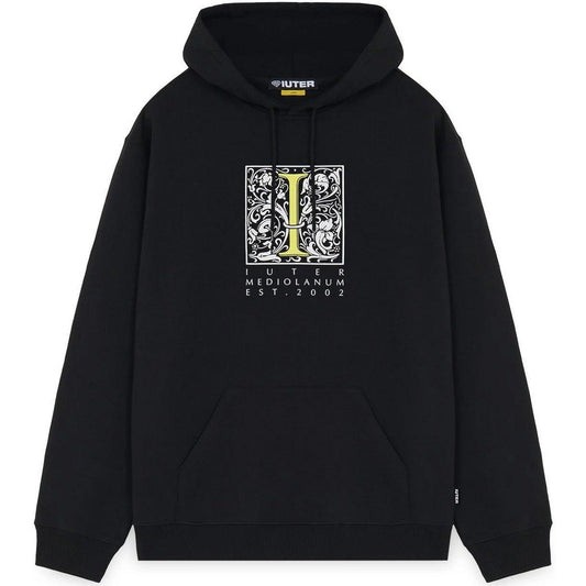 Felpe con cappuccio Uomo Iuter - Mediolanum Hoodie - Nero