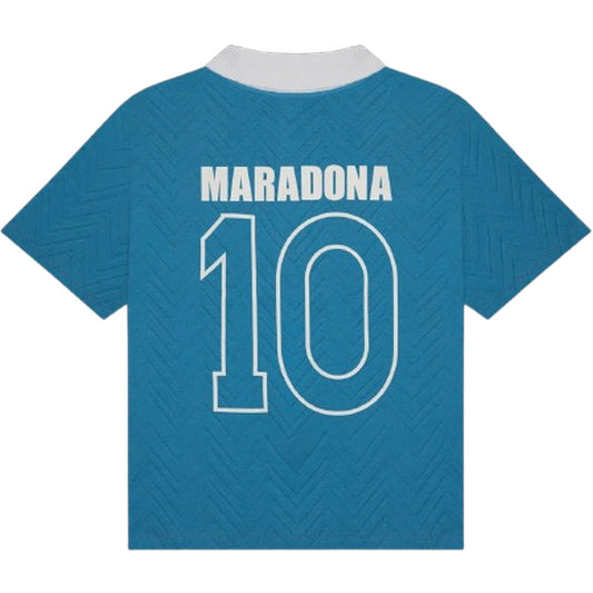Polo Uomo Dolly Noire - Maradona Polo Tee - Celeste