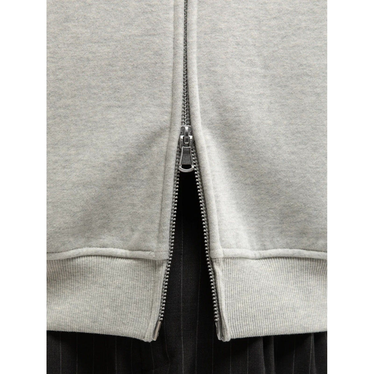Felpe con cappuccio Uomo Reternity - Vintage Zipper - Grigio
