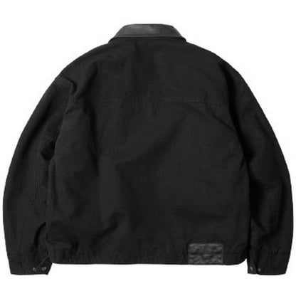 Giacche Uomo Frizmworks - Heavy Canvas Destroyed Work Jacket - Nero