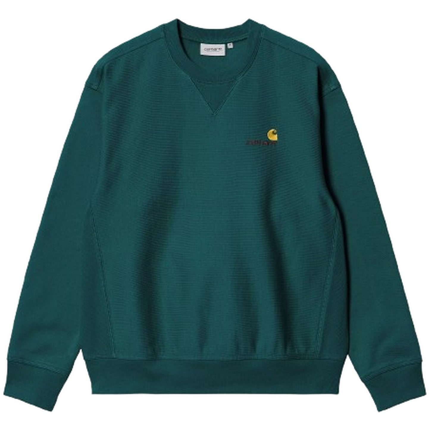 Felpe senza cappuccio Uomo Carhartt Wip - American Script Sweat - Verde