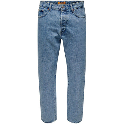 Jeans Uomo Only & Sons - Onstye Loose Tape. Lb 8836 Azg Dnm Noos - Blu