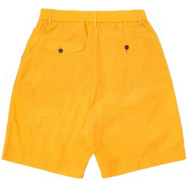 Pantalones cortos de hombre Universal Works - Pantalón corto de chándal plisado - Naranja