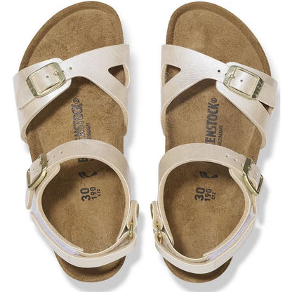 Sandali Bambini Unisex Birkenstock - Rio Hl Kids - Bianco