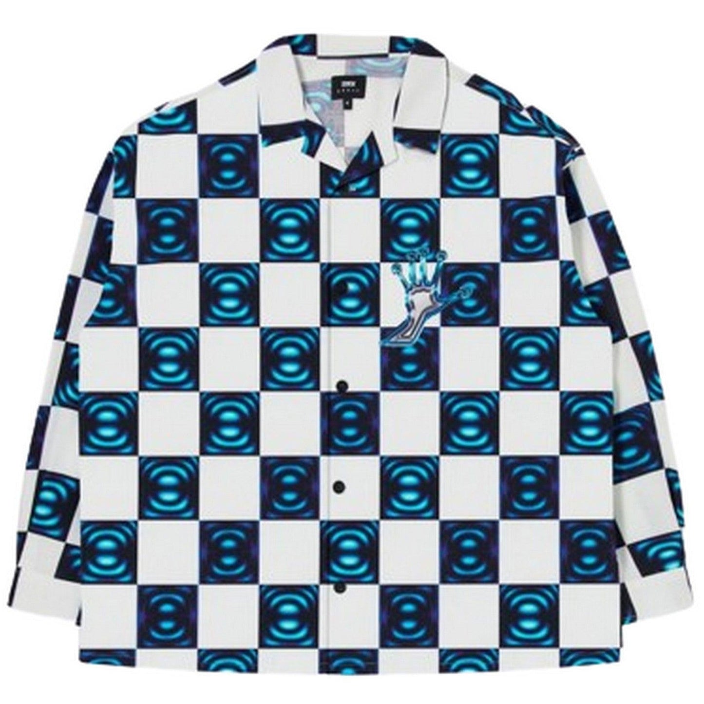 Camicie casual Uomo Edwin - Digital Check Shirt Ls - Multicolore