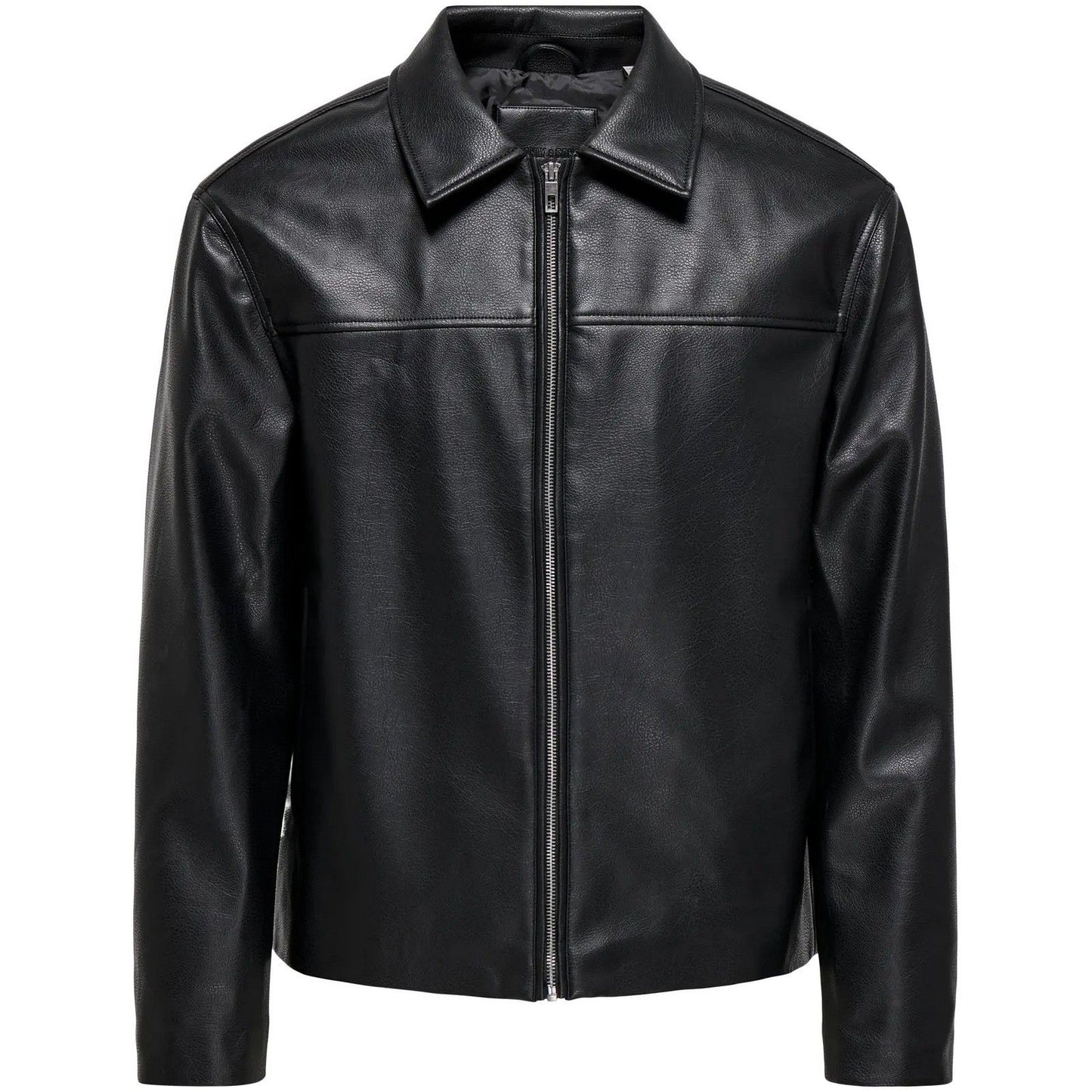 Giacche Uomo Only & Sons - Onsjack Pu Jacket Otw - Nero