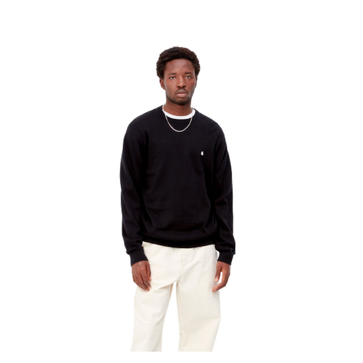 Maglie Uomo Carhartt Wip - Madison Sweater - Nero