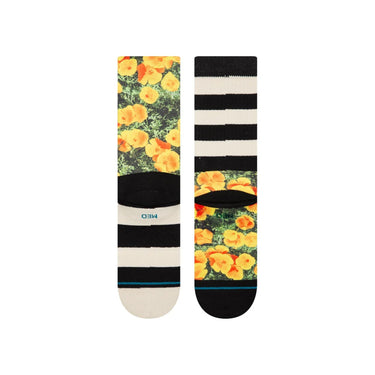 Chaussettes unisexe Stance - Very Poppin Crew - Noir