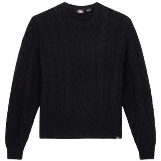 Maglie a manica lunga Uomo Dickies - Dickies Script Cable Sweater - Nero