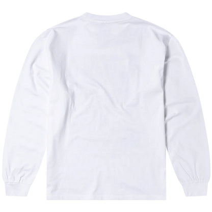 Maglie a manica lunga Uomo NO PROBLEMO - Big Foot LS Tee - Bianco