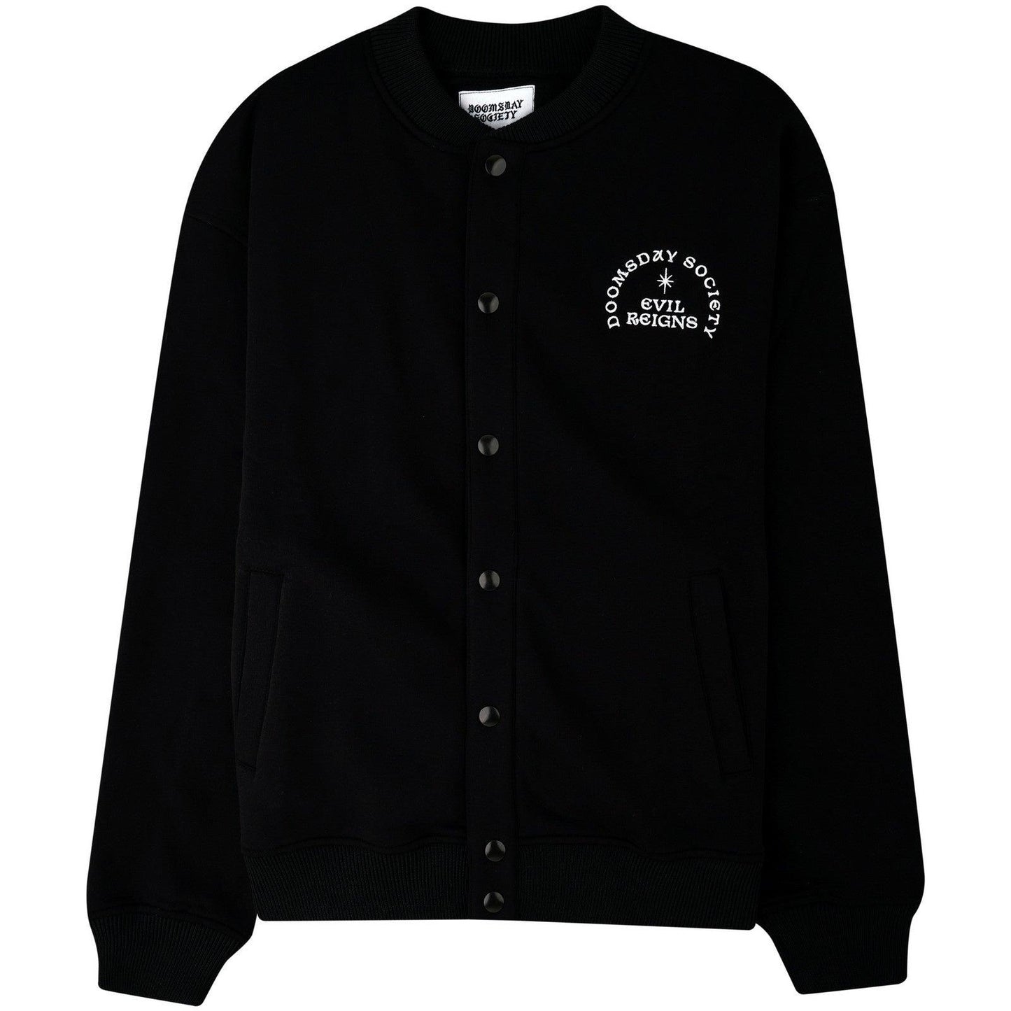 Felpe senza cappuccio Uomo Doomsday - Justice Varsity Crewneck - Nero