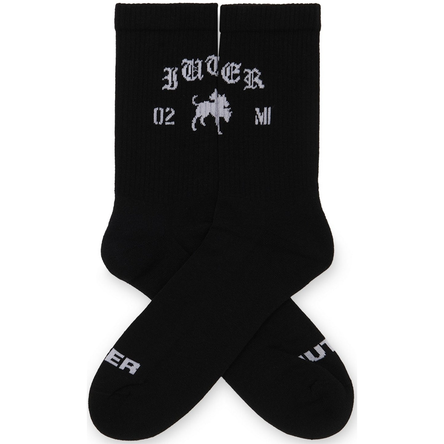 Calze Uomo Iuter - Club Dogo - Logo Socks - Nero