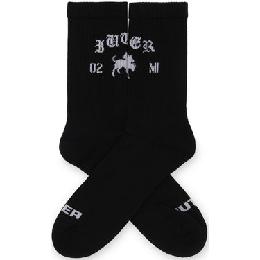 Chaussettes Iuter pour hommes - Club Dogo - Chaussettes avec logo - Noir