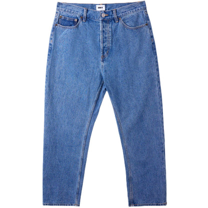 Pantaloni Uomo Obey - Hardwork Denim - Blu