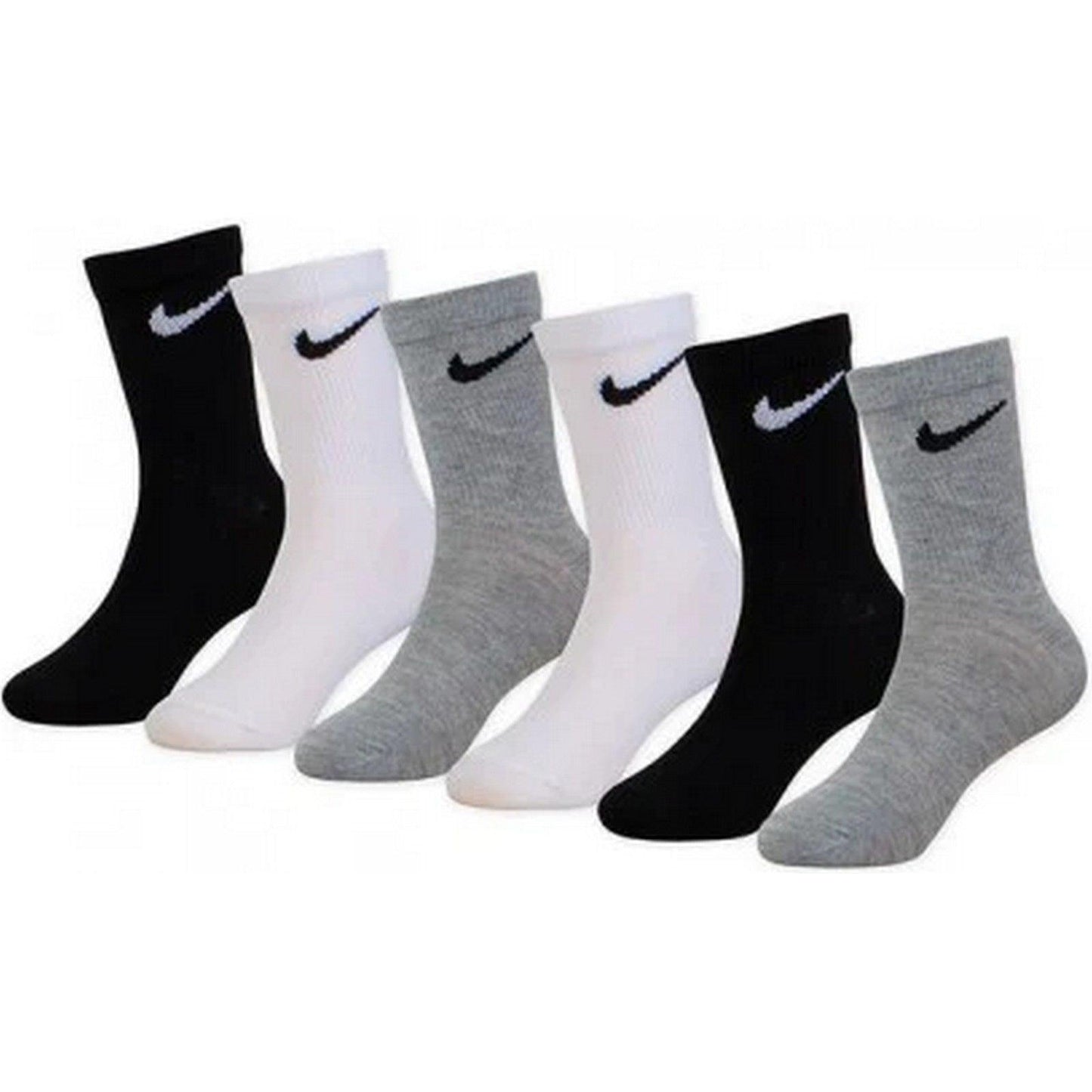 Calze Bambini Unisex Nike - Nhn Nike Basic Pack Crew - Multicolore