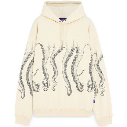 Felpe con cappuccio Uomo Octopus - Octopus Outline Hoodie - Beige