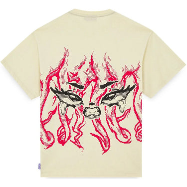 Camiseta de hombre Octopus - Strange Ambassador Tee de Plague Labs - Crema