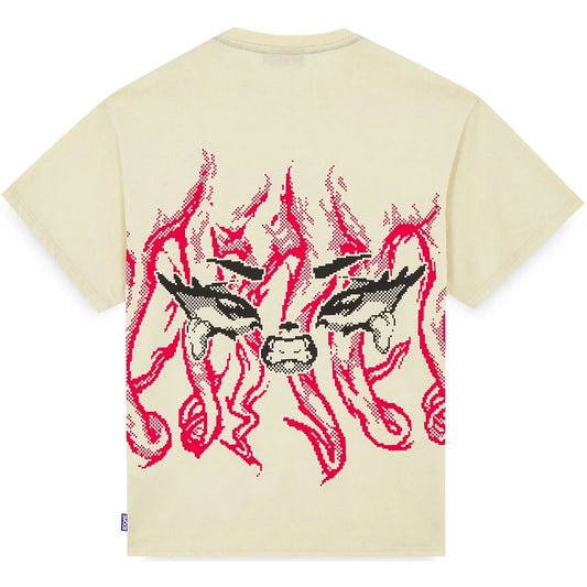 T-shirt Uomo Octopus - Strange Ambassador Tee by Plague Labs - Panna
