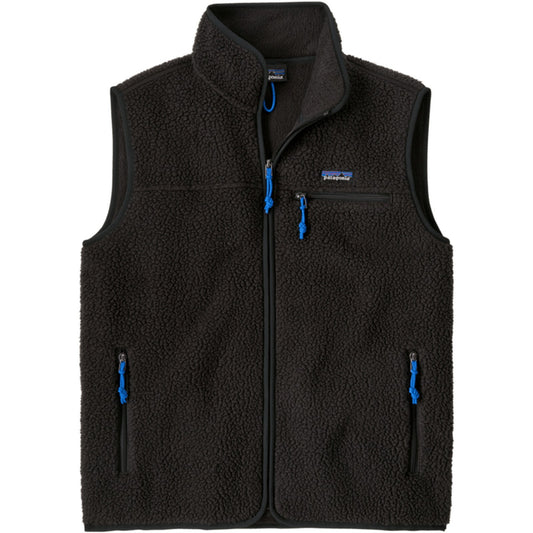 Gilet Uomo Patagonia - M's Retro Pile Vest - Nero