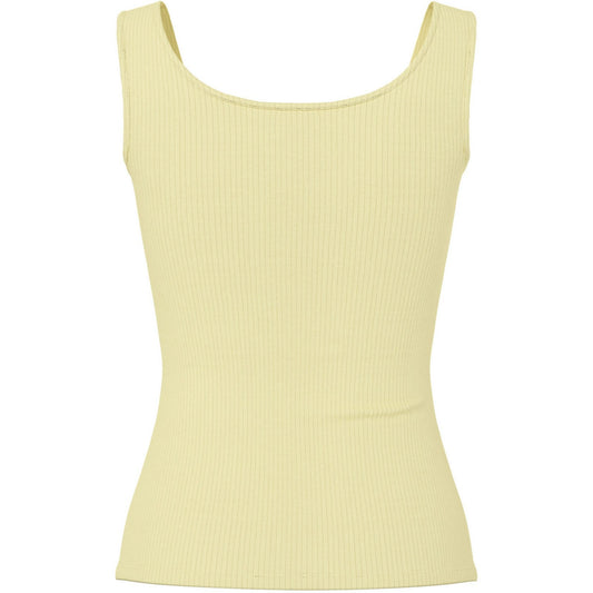 Canotte e top Donna Pieces - Pckitte Tank Top Noos Bc - Giallo