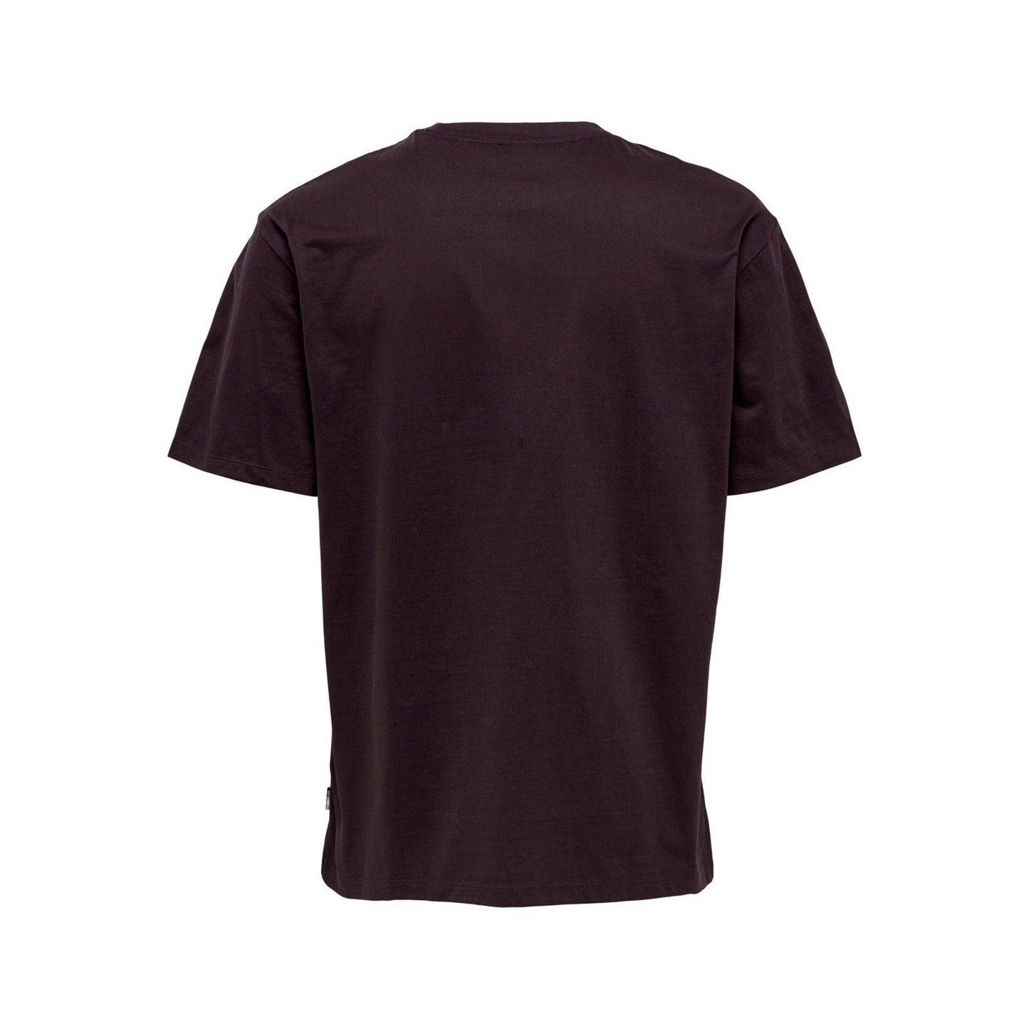 T-shirt Uomo Only & Sons - Onsfred Rlx Ss Tee Noos - Bordeaux